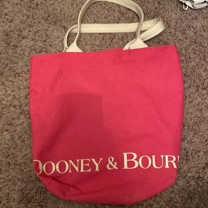 Dooney & Bourke hot pink tote